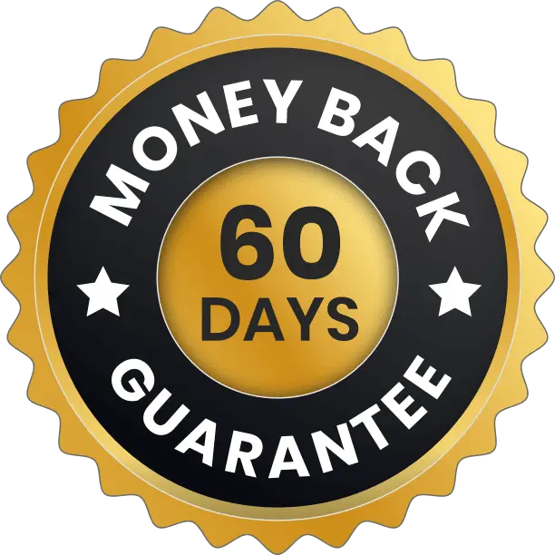 60-day money back guarantee for Aizen Power dietary supplement